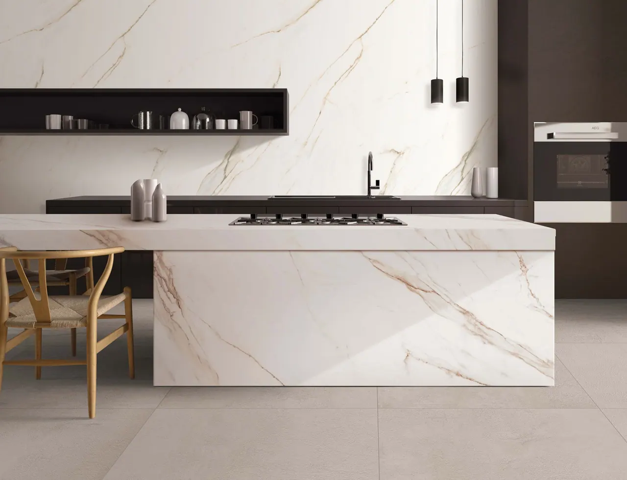 Lâmina ultracompacta Calacata Royale — foto 2