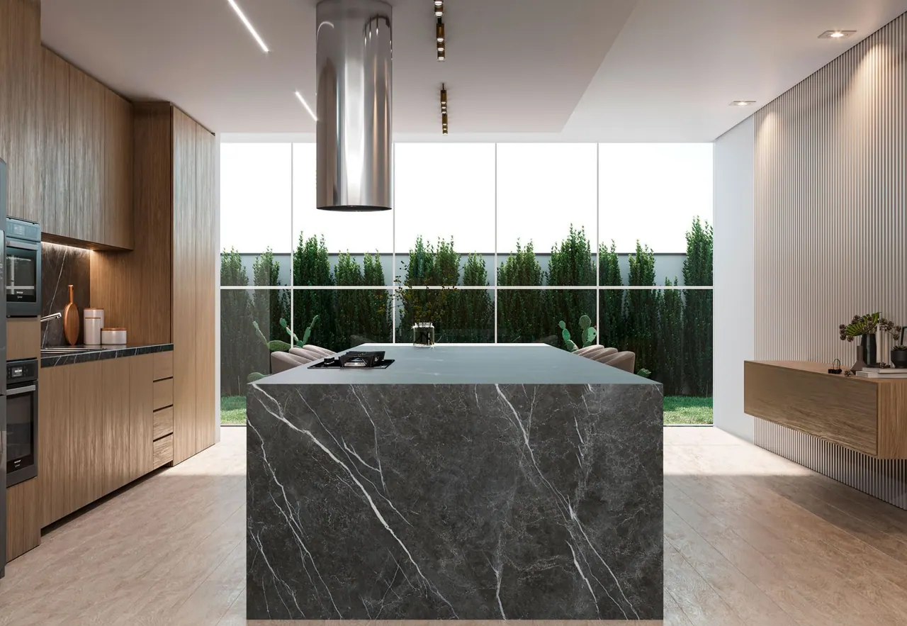 Lâmina ultracompacta Pietra Grey Dark — foto 2