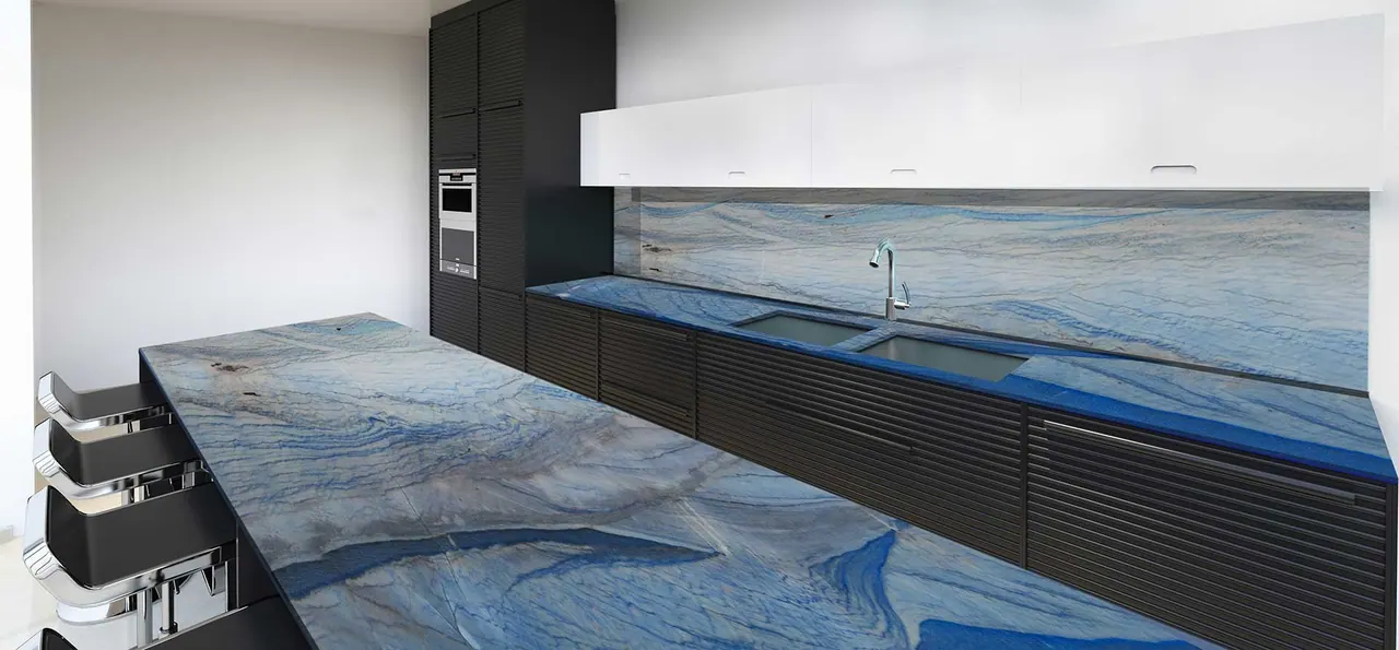 Quartzito Exótico Azul Macaúbas — foto 2