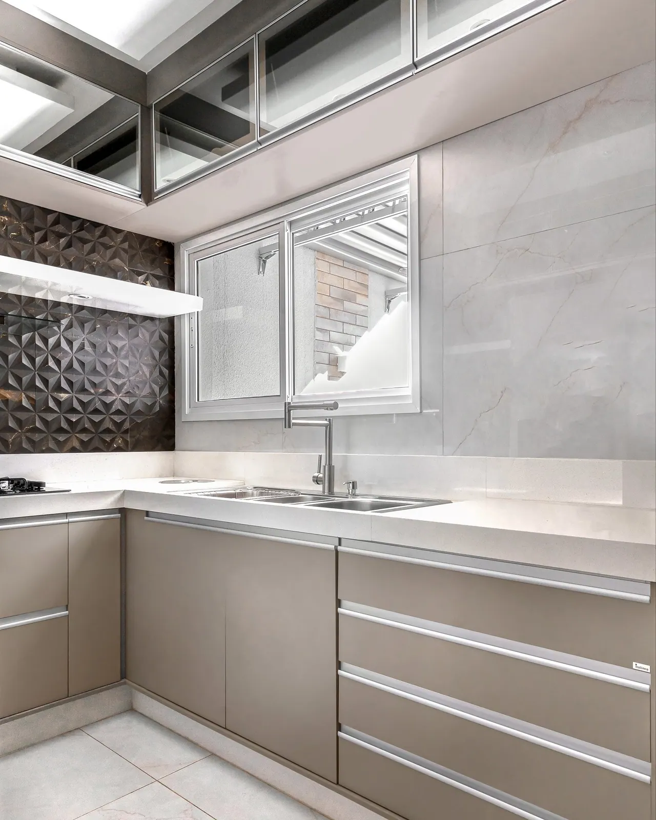 Cozinhas: Quartzo Sky White