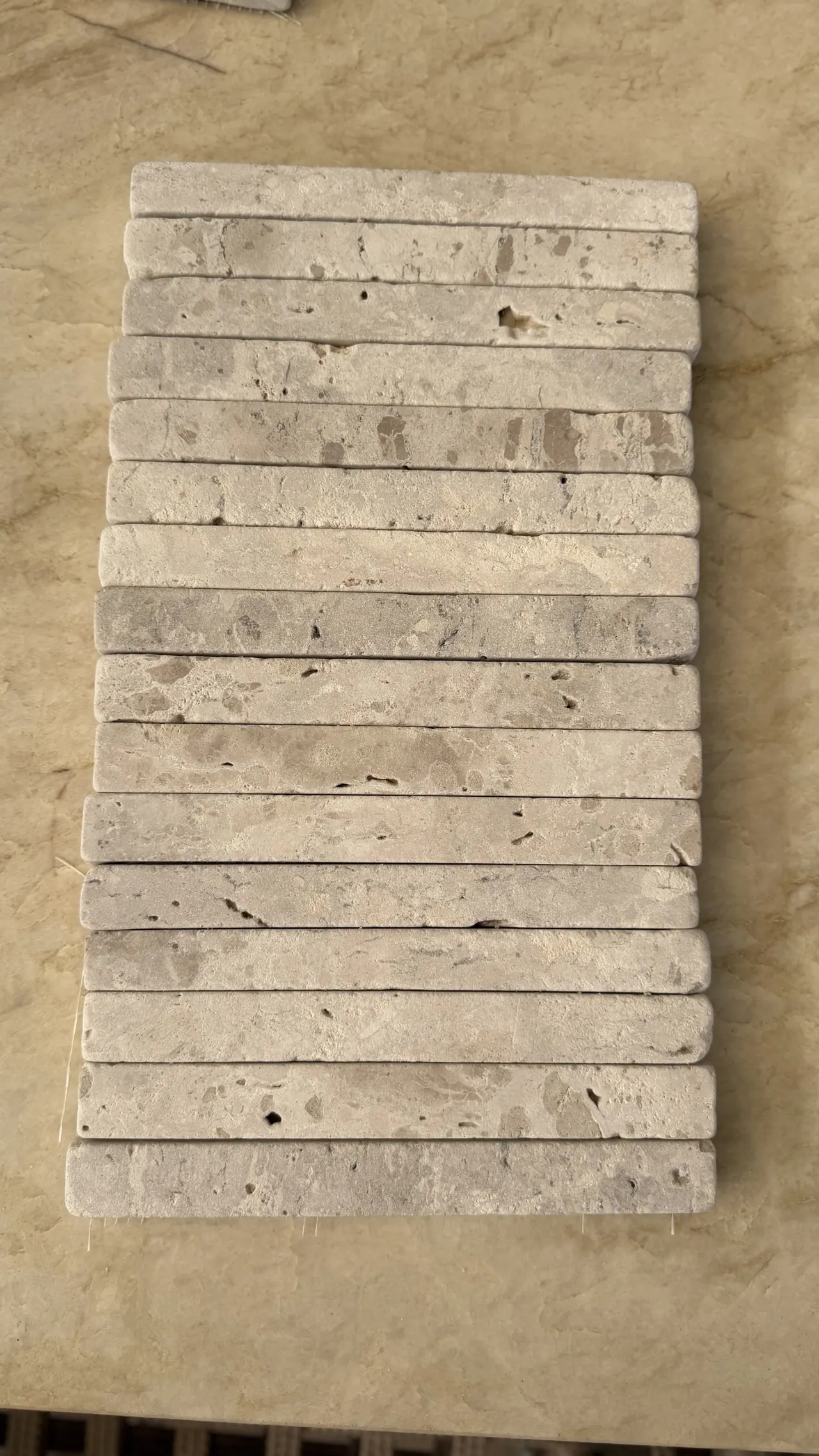 Revestimento Fileto Travertino — foto 4