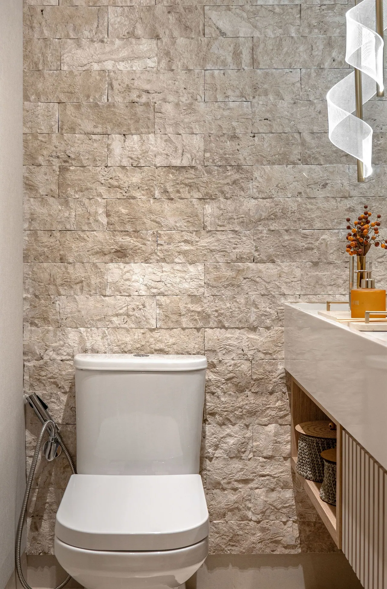 Revestimento Rockface Travertino Nacional — foto 17
